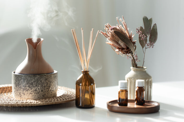 spa-composition-with-incense-sticks-air-humidifier-aroma-oils